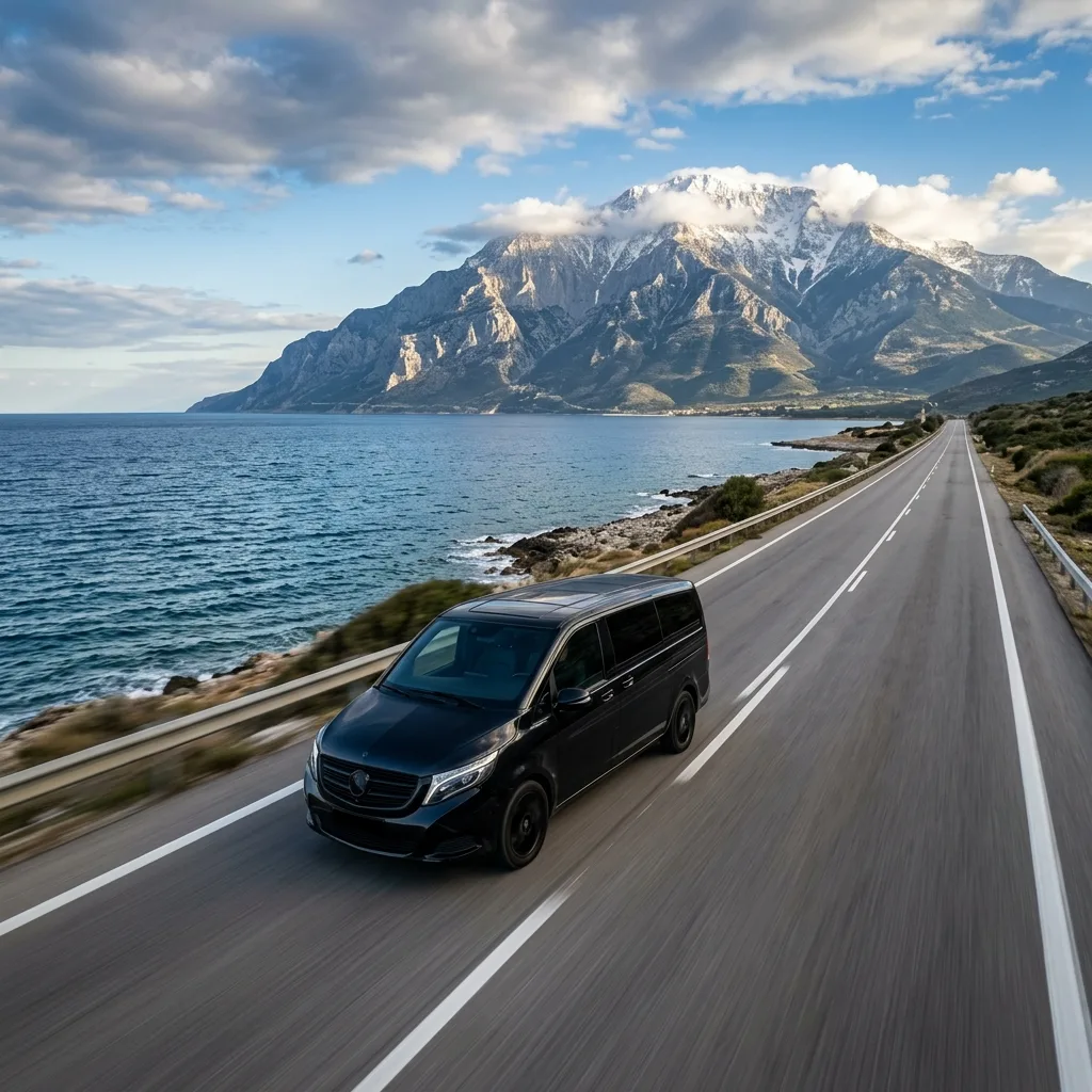 Kombi prevoz Leskovac → Olimpska rivijera — Korinos, Paralia Katerini, Grčka · Apex Travels