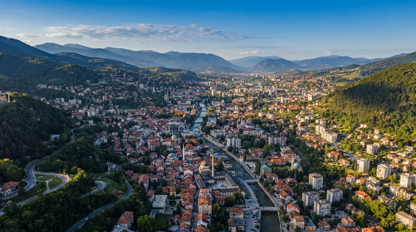 Kombi prevoz Srbija → Bosna i Hercegovina — Sarajevska regija · Apex Travels