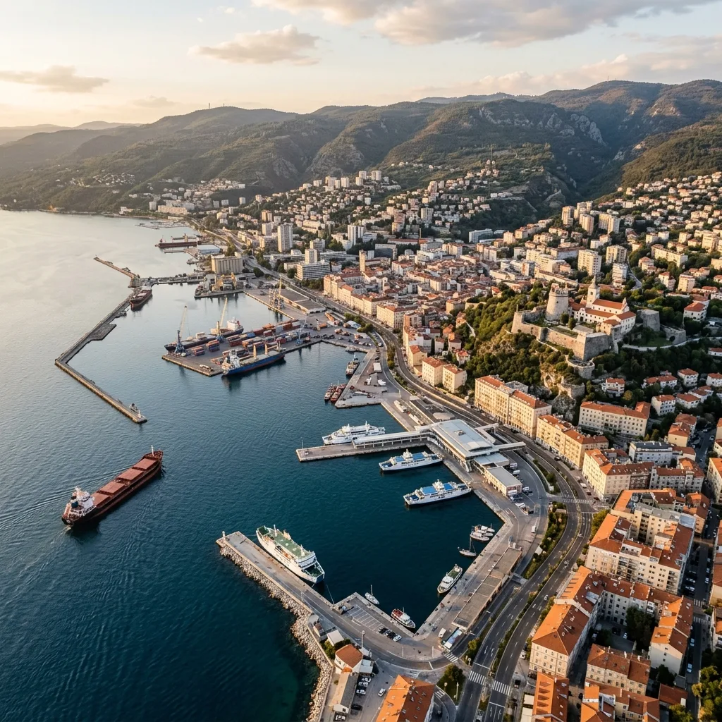 Rijeka — treći grad Hrvatske, glavna luka, Trsat zamak iznad Korza, EU prestonica kulture 2020