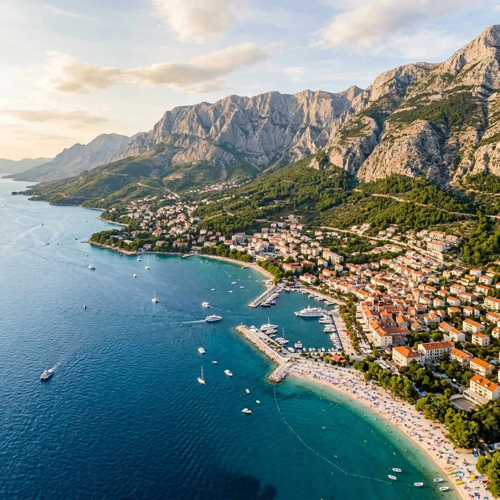 Makarska rivijera ispod Biokova — 60 km obale sa belim šljunkom i Skywalk staklenom platformom 1228 m