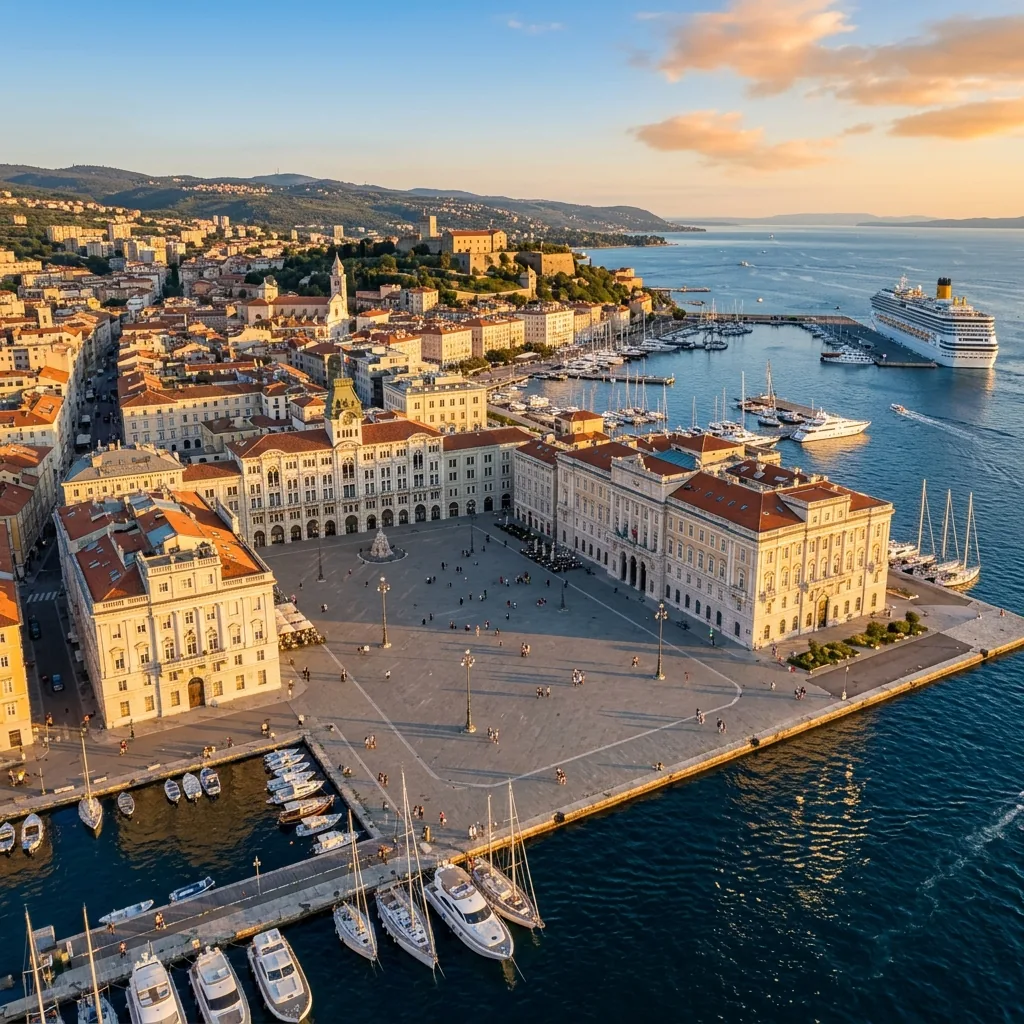 Venecija i Trst — kanali, trgovi i obala severne Italije u prolećnom periodu
