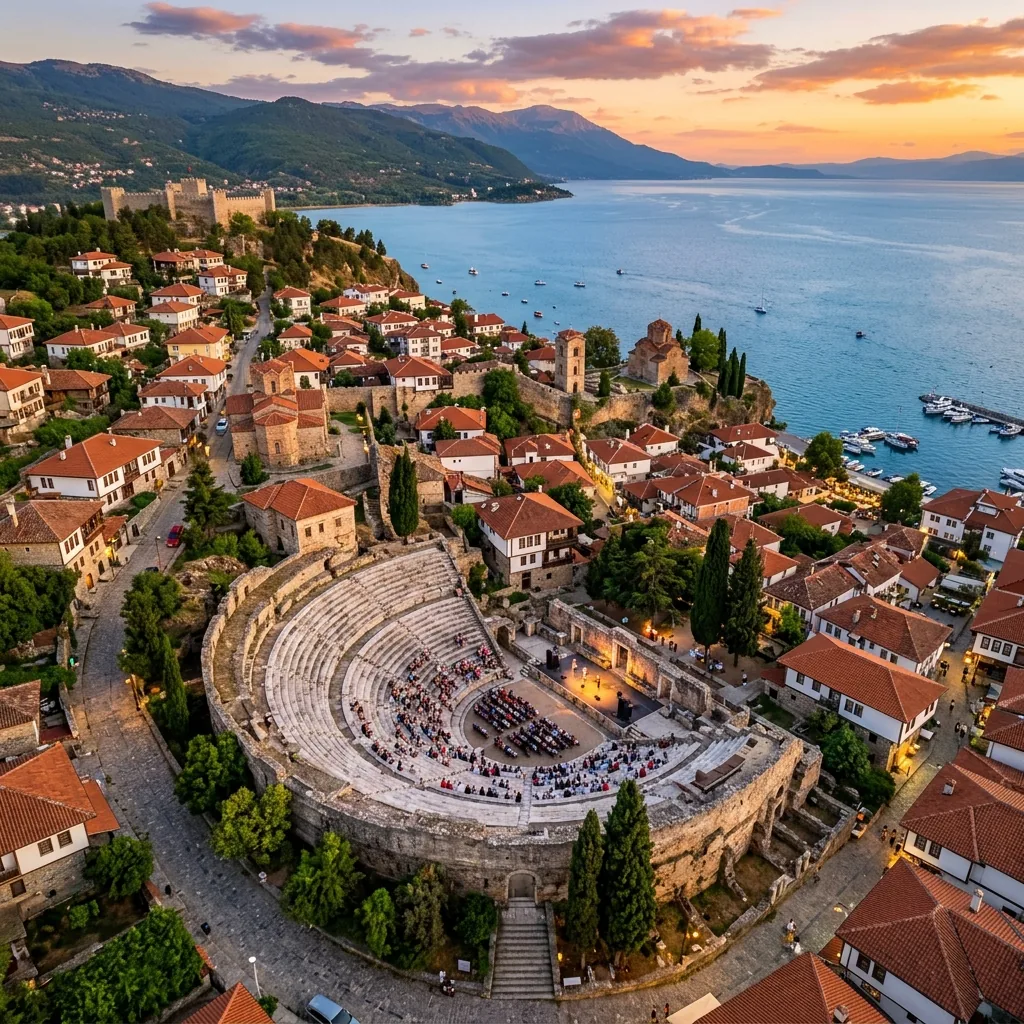 Kombi prevoz Smederevo → Ohrid — Ohridsko jezero, Severna Makedonija